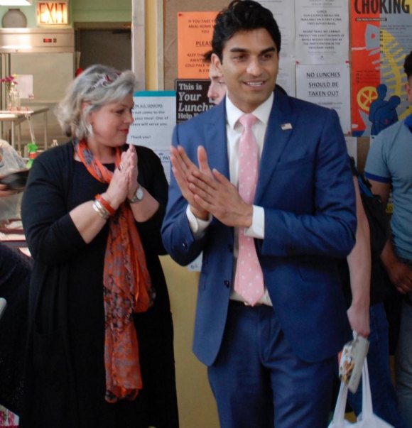 Friday, June 8th, Suraj Patel Builds Friendships on Roosevelt Island Suraj Patel begins a tour of our revitalized Senior Center.